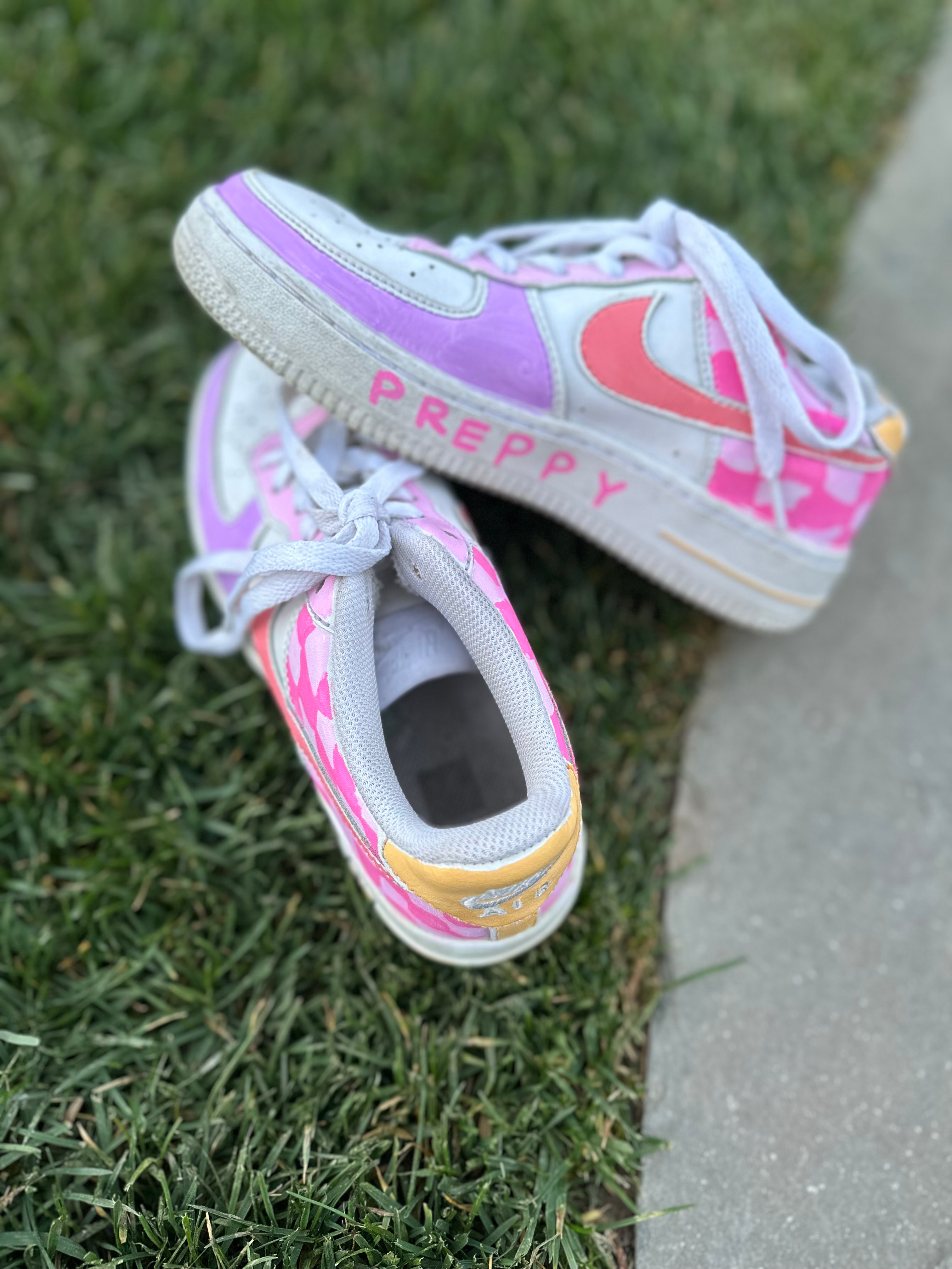 Preppy Air Force Ones