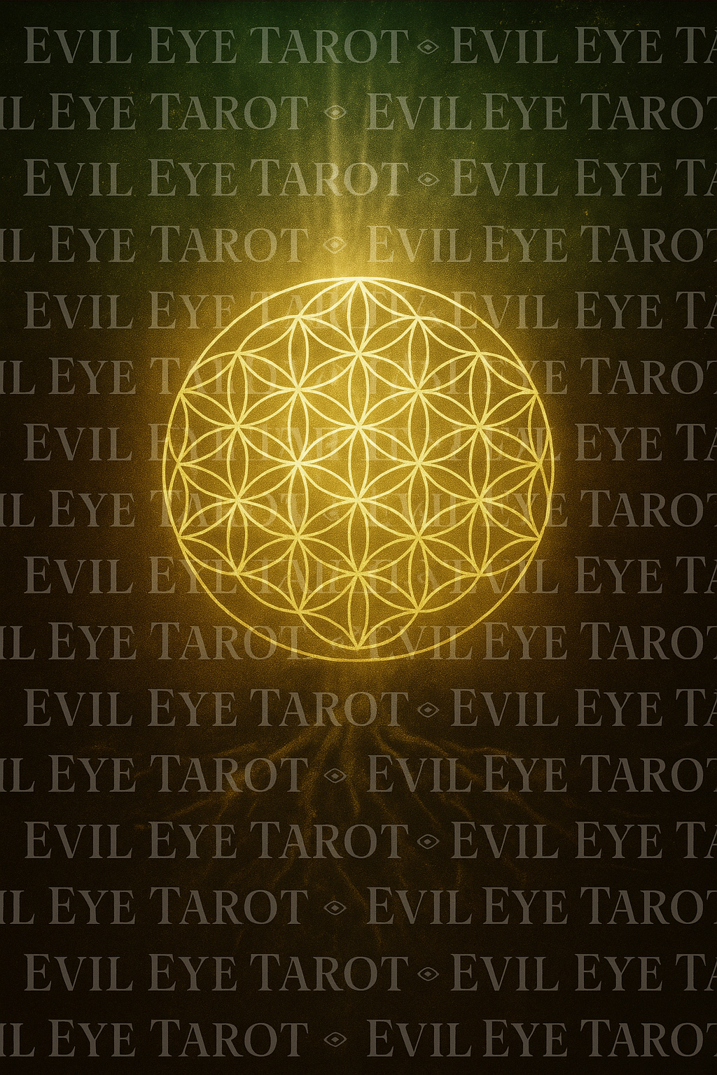 lower of Life Energy Wallpaper — Digital Phone Background by Evil Eye Tarot.