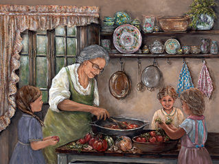 With spring in the air and Mother's Day coming up, Hargrove has introduced two new paintings that celebrate treasured moments together.