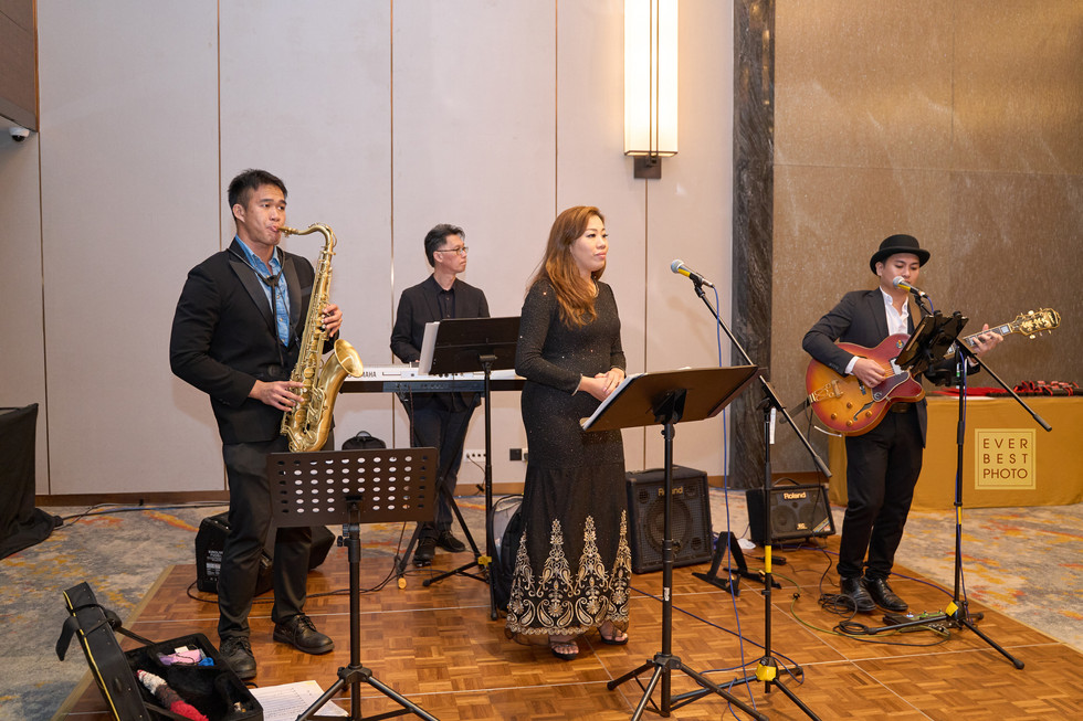 entertainment band for annual dinner photography