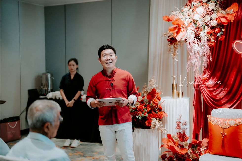 eugene daikam for amy and marcus wedding morning ceremony