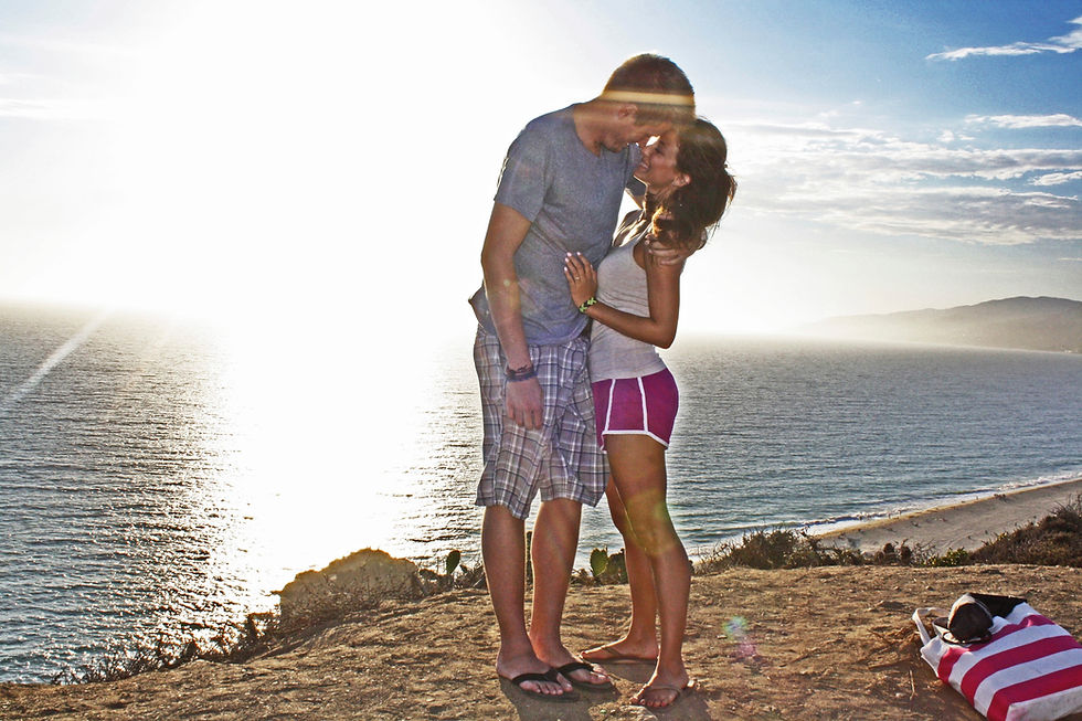 couple beach