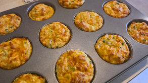 Jalapeño Cheddar Zucchini Muffins
