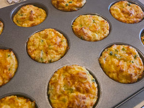 Jalapeño Cheddar Zucchini Muffins