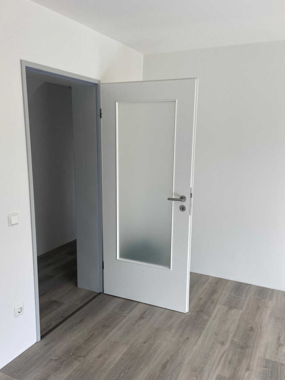 Innentüre mit Glasausschnitt 