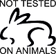 Not tested on animals