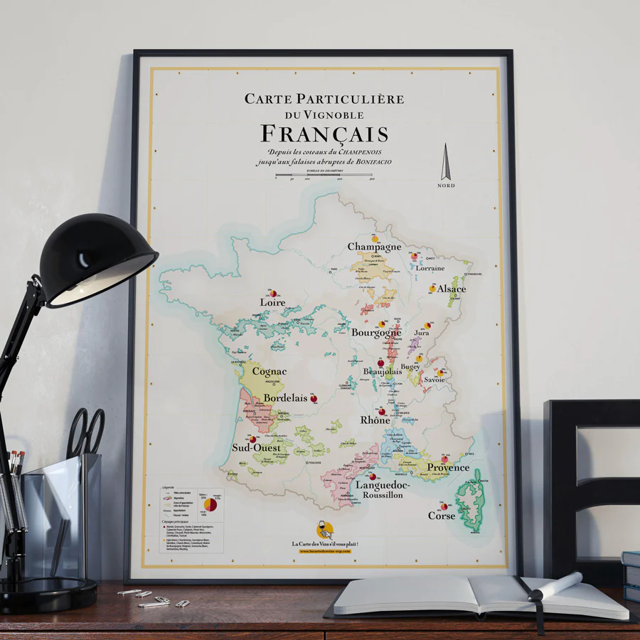 Affiche de "La Carte des Vins svp"