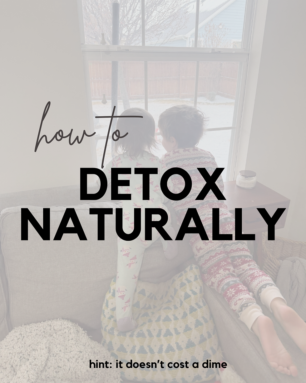 How to Detox Naturally