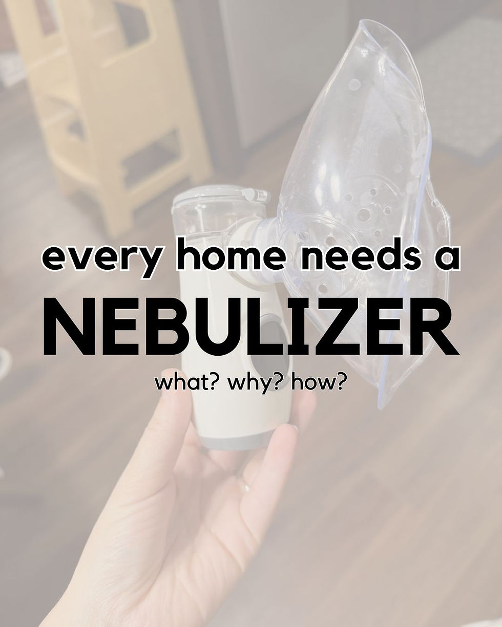 Every Home Needs a Nebulizer