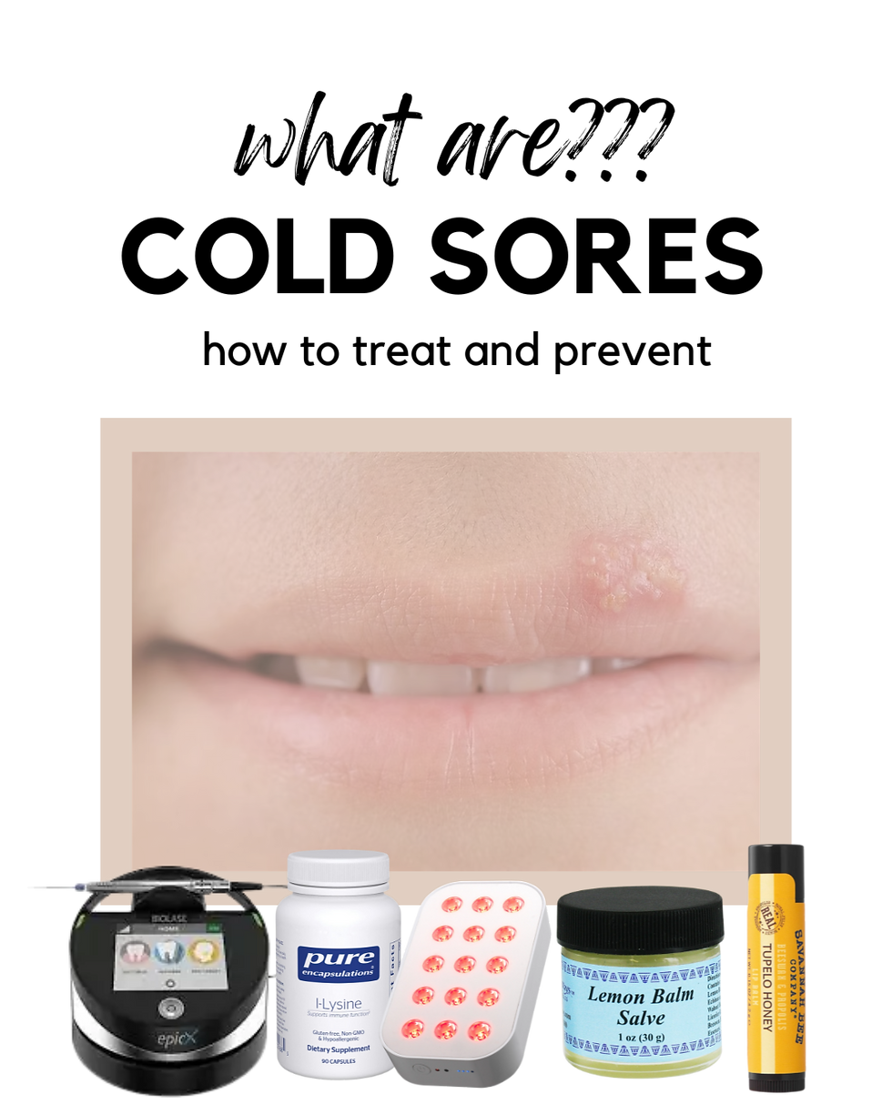 Cold Sores: How to Treat and Prevent