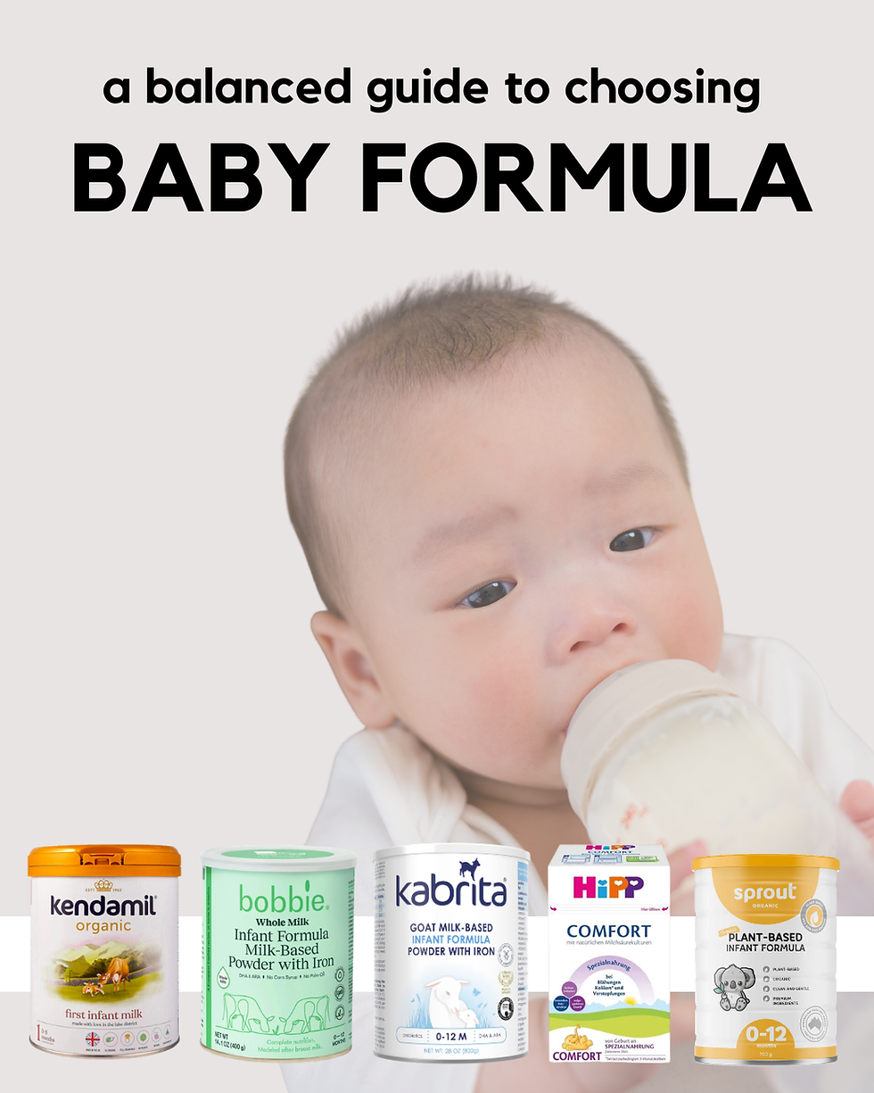 A Balanced Guide to Choosing Baby Formula