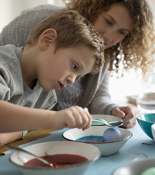 Decorating Easter Eggs