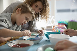 Decorating Easter Eggs