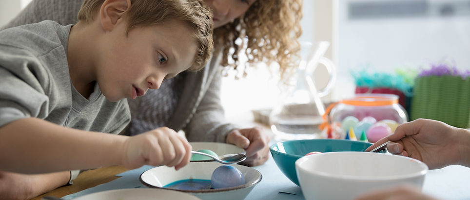 Decorating Easter Eggs