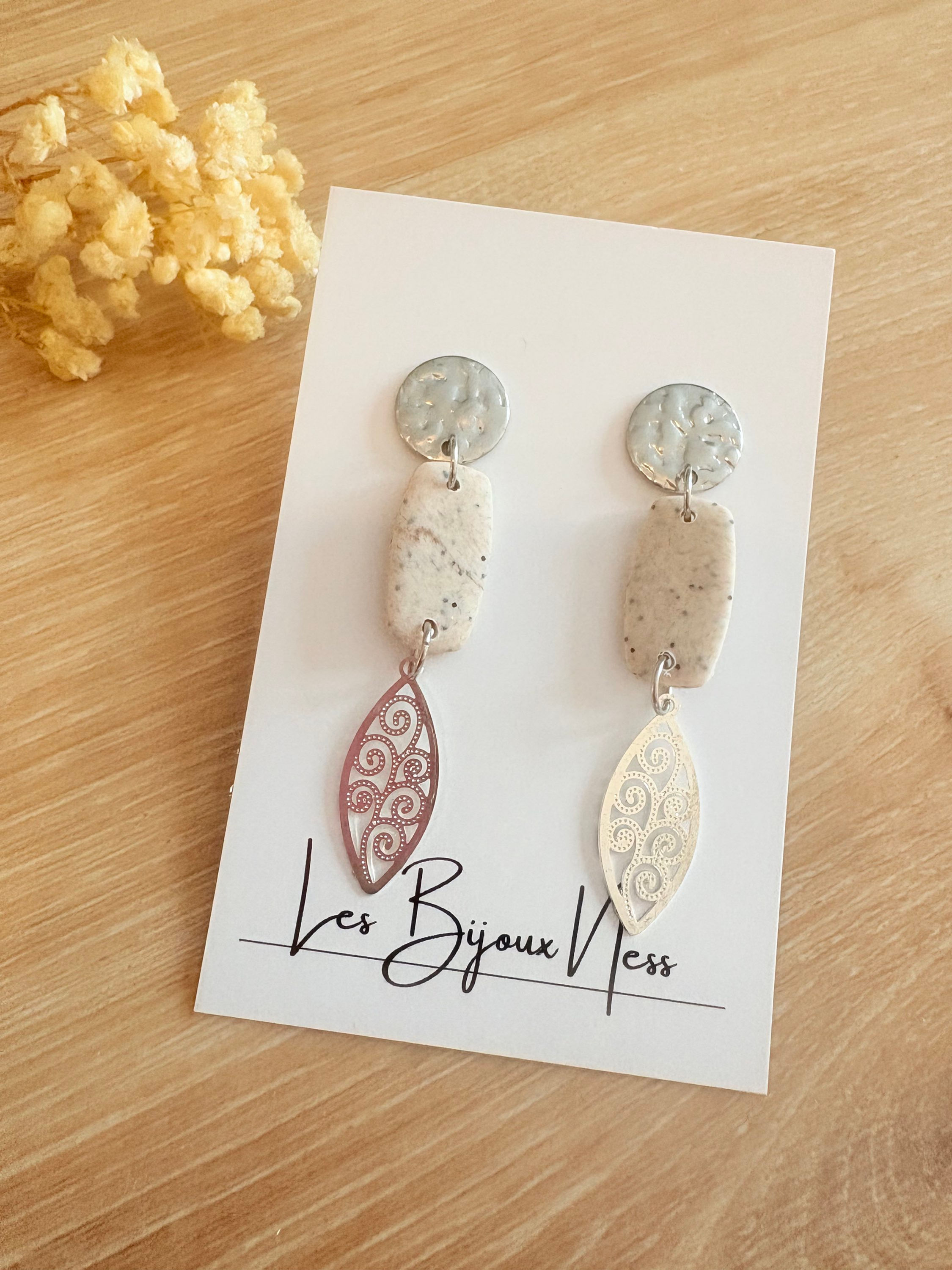 Boucles d’oreilles Poly