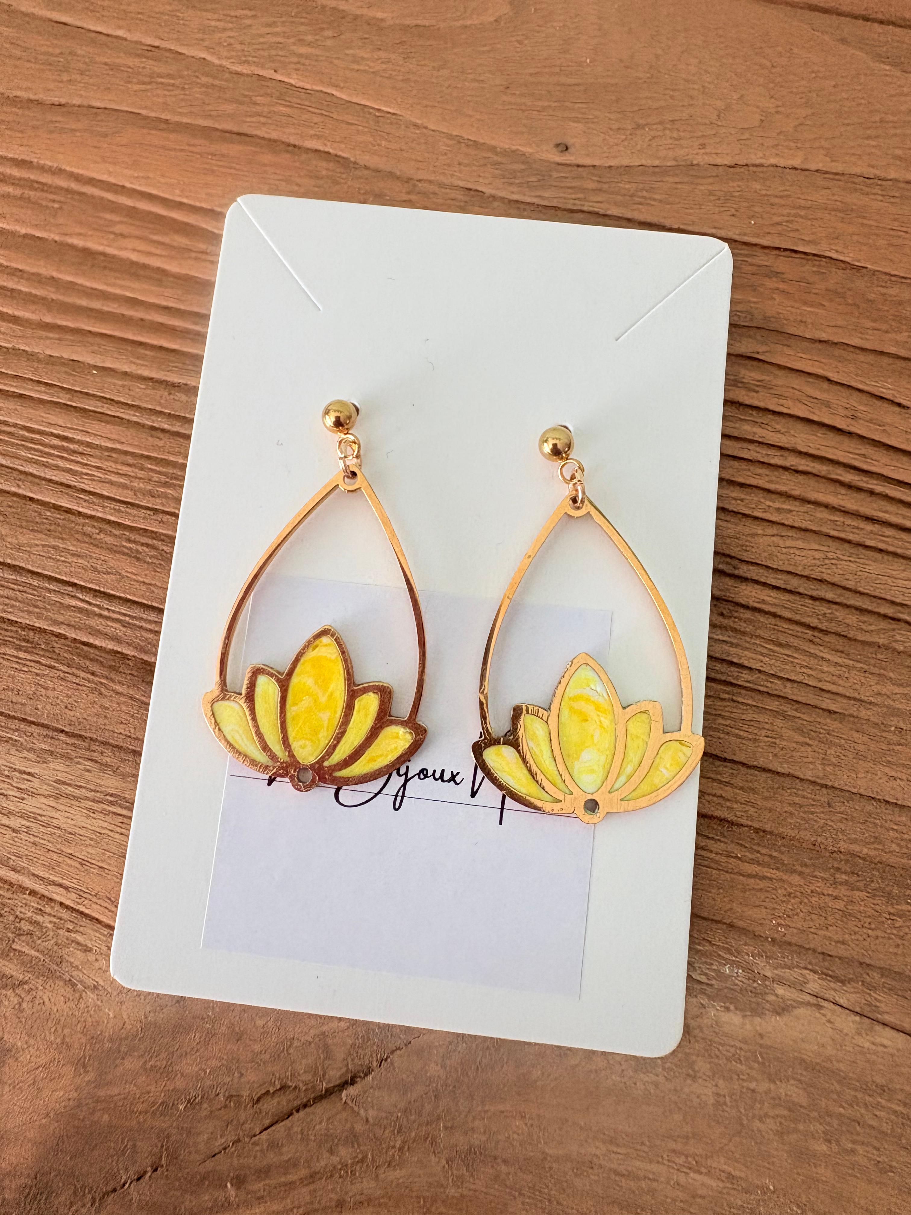 Boucles d’oreilles sunset zen