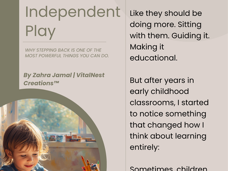 Young child drawing independently at a table, focused on self-directed play