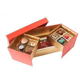 Jewel Collection Open Chocolate Box