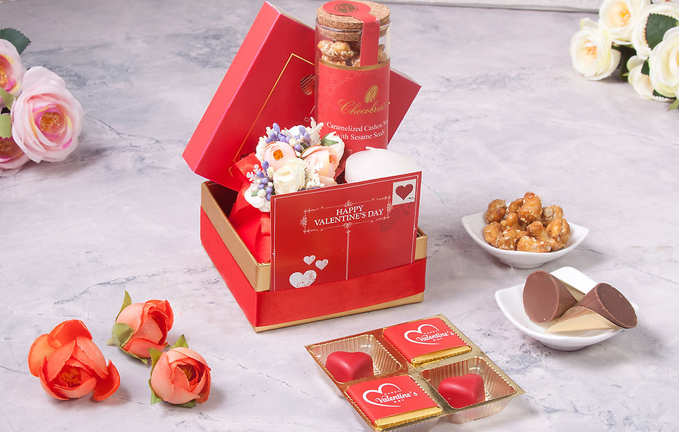 Thumbnail: Square Valentine Gift Hamper
