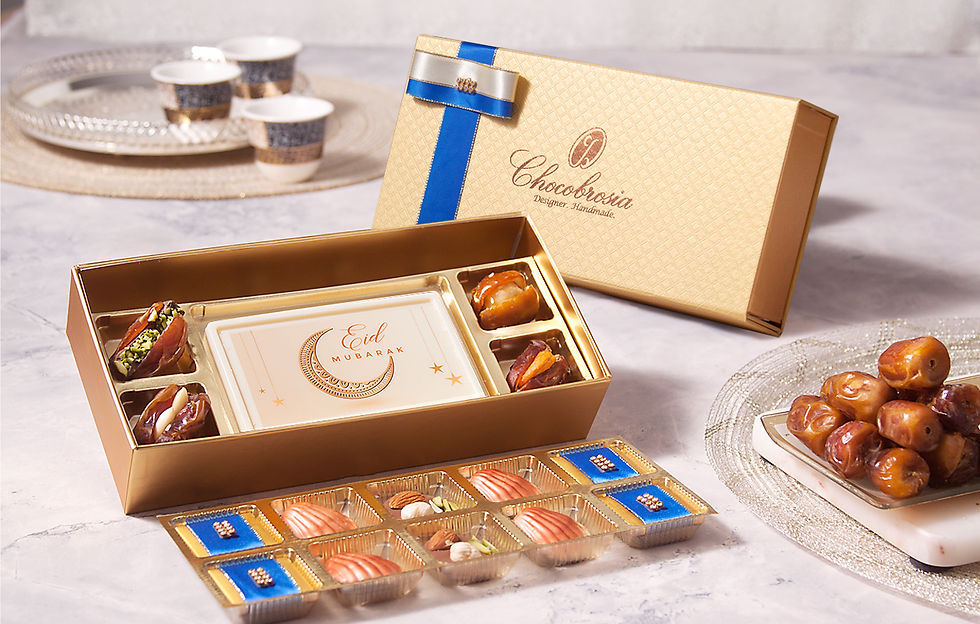 Thumbnail: Heritage Eid Gift - Stuffed Dates & chocolates