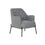 Miniatura: Poltrona DKD Home Decor Grigio Metallo 65 x 73 x 79,5 cm