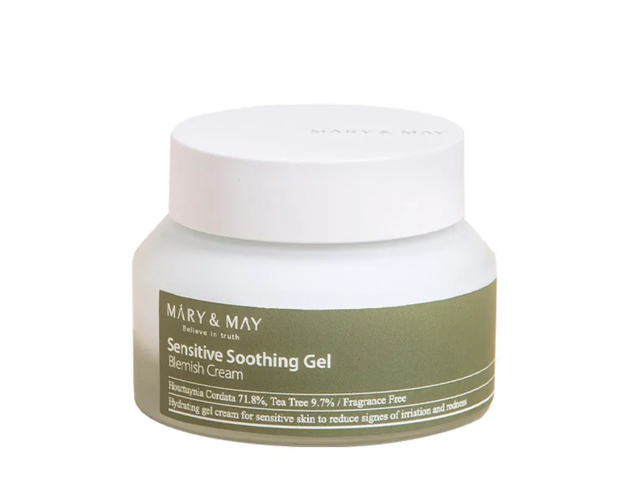 [Mary&May] Sensitive Soothing Gel Blemish Cream | Purifying Soothing Cream