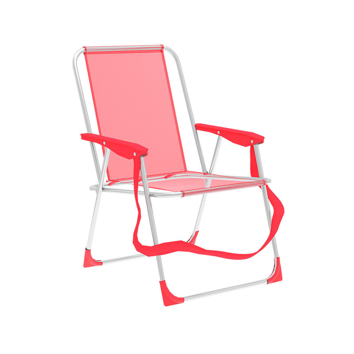 Sedia Pieghevole Marbueno in Alluminio Coral Spiaggia e Piscina 53X56X78 cm 103