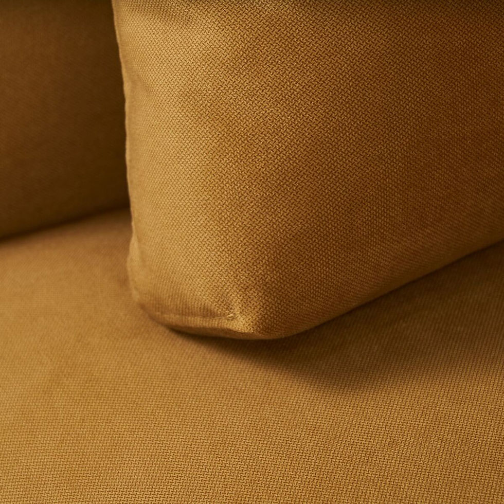 Thumbnail: Sofa 200 x 98 x 97 cm Yellow