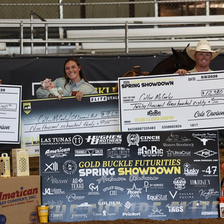 It paid to have a Select Genes mare on the bottom side at the 2026 Gold Buckle Futurities Spring Showdown. $87,505 worth.