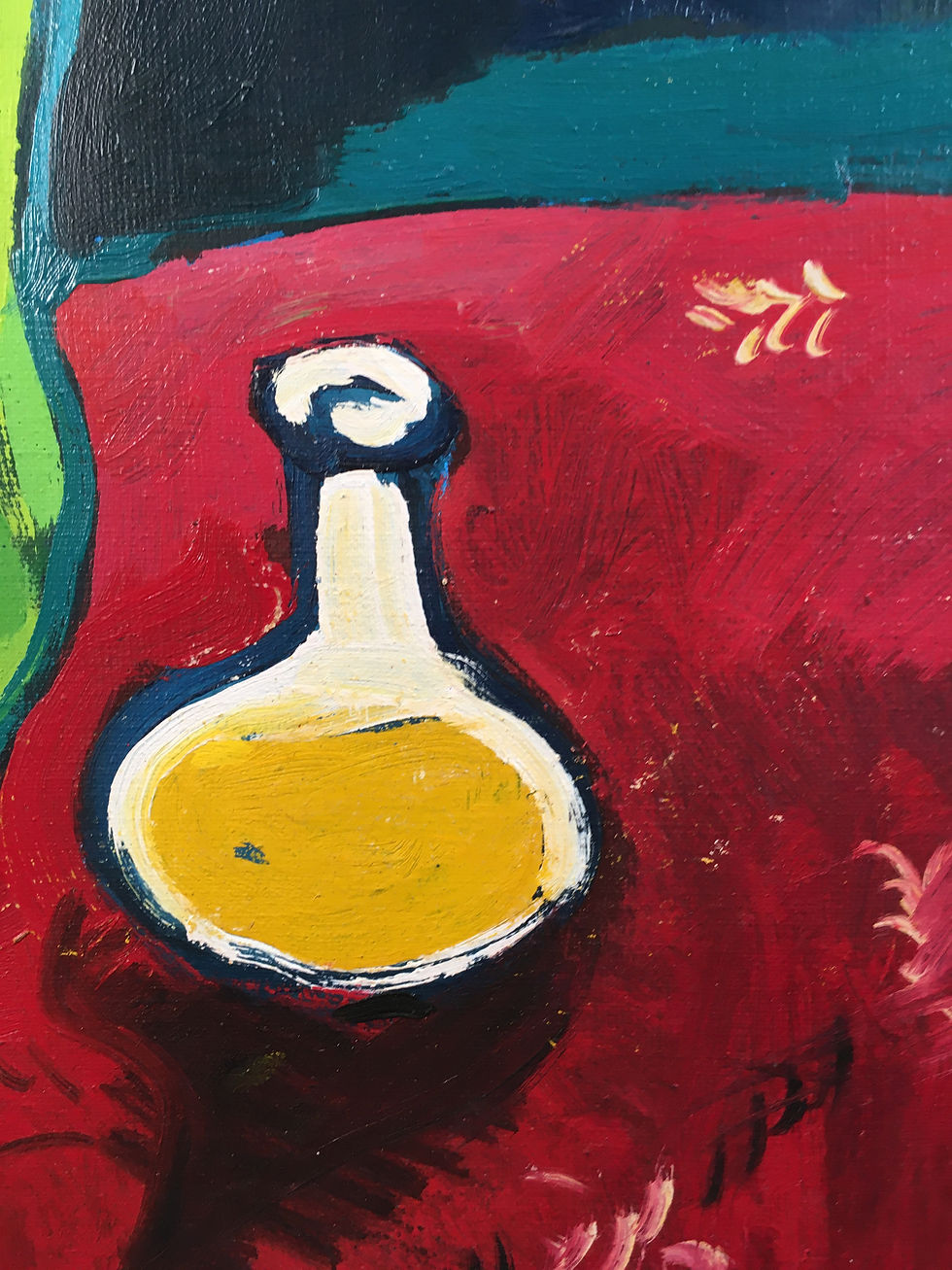 Miniature : Tesfaye Legesse - Deux Saltimbanques (inspired by Picasso) - 2008