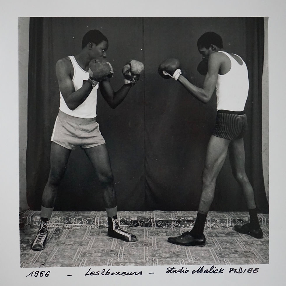 Malick Sidibé - Les deux boxeurs - 1966