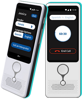 Lingolet PRO is a portable device to interpret.