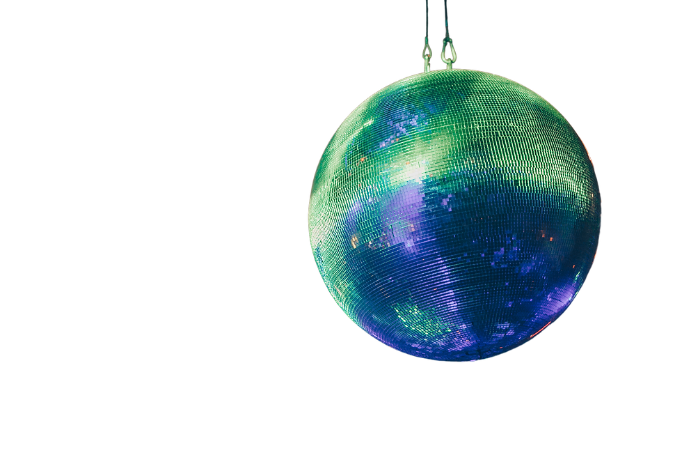 Colorful Disco Ball
