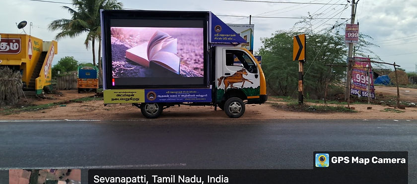 led video van