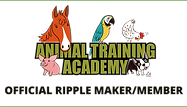 Badge for members of Animal Training Academy