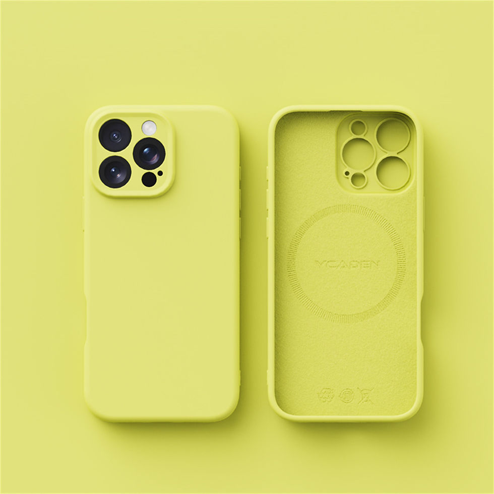 縮圖：Luxury Liquid Silicone For Magsafe Case For iPhone 17 Air 16 Plus 15 14 13 12 Pr