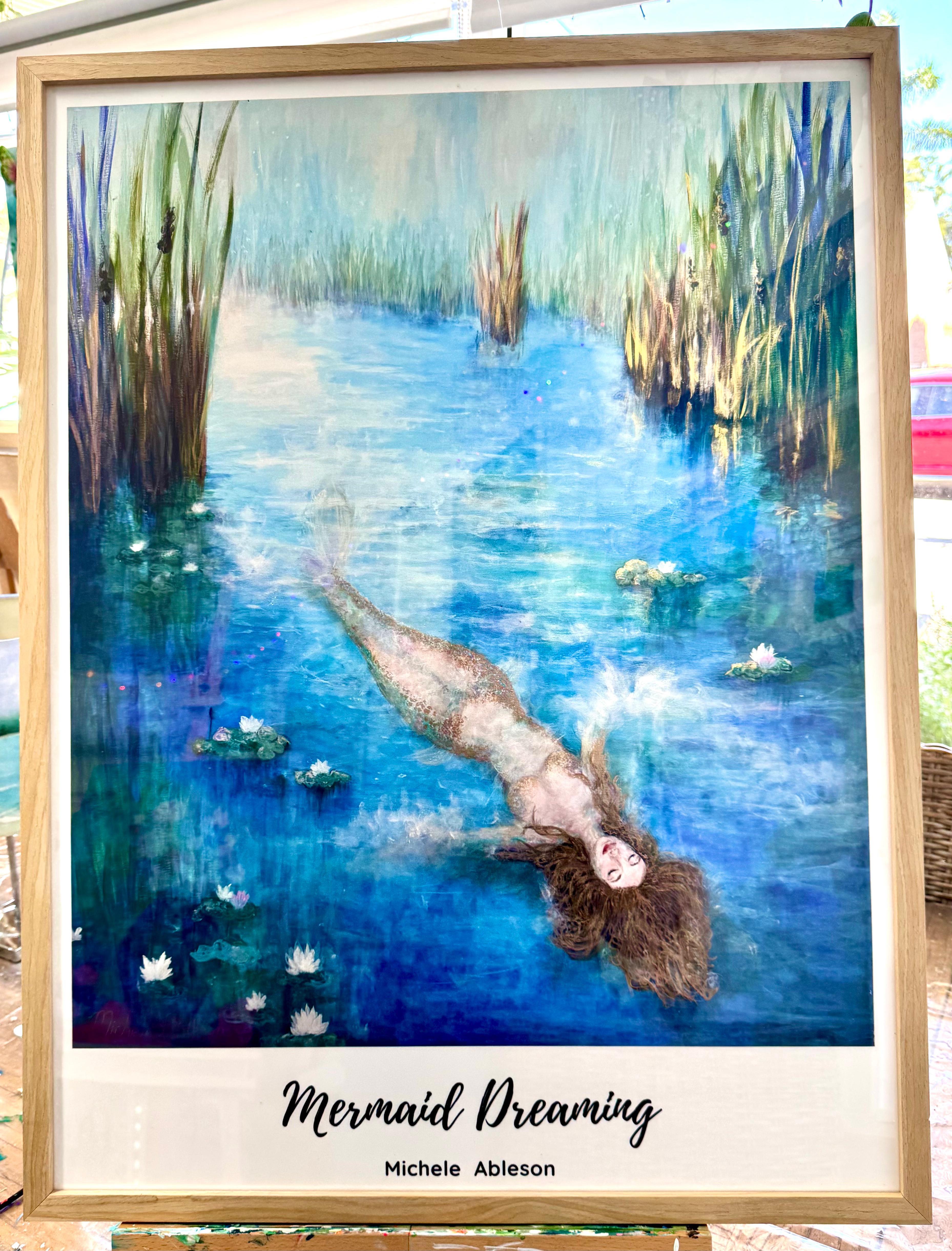 Mermaid Dreaming Print