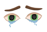 Crying eyes