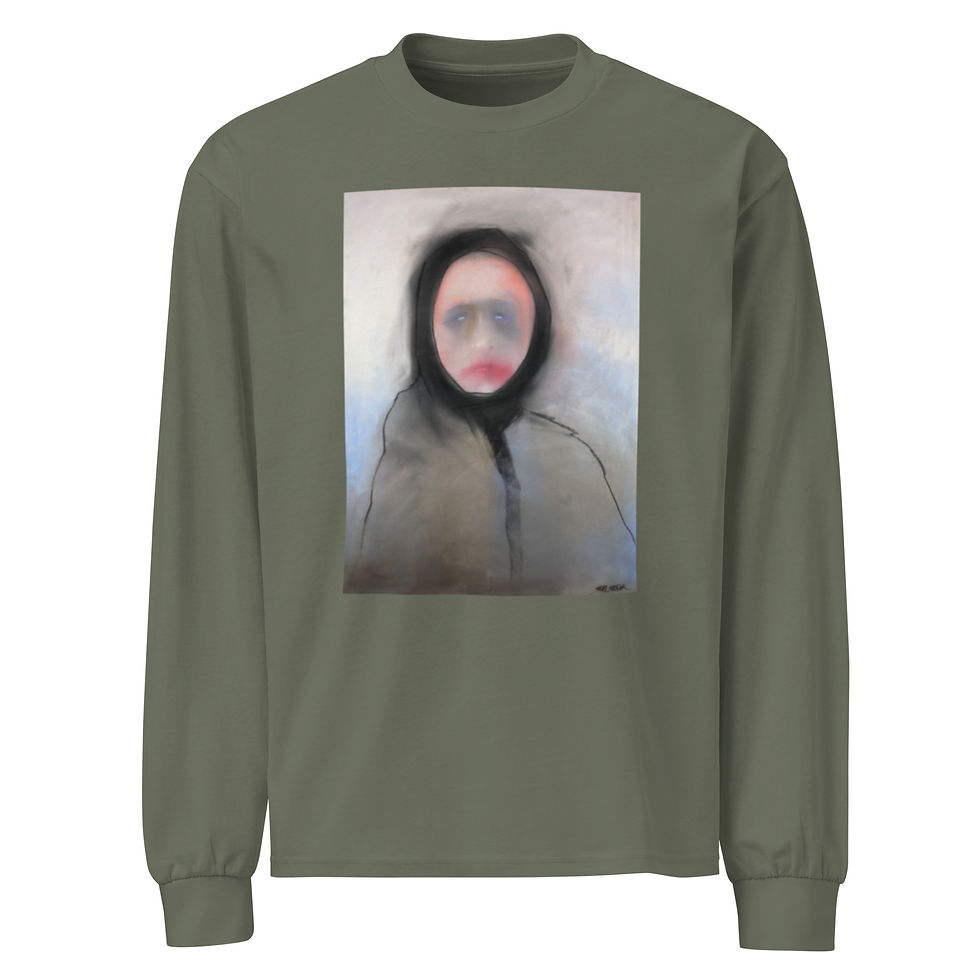 Thumbnail: Poor Woman_Premium heavyweight long sleeve shirt