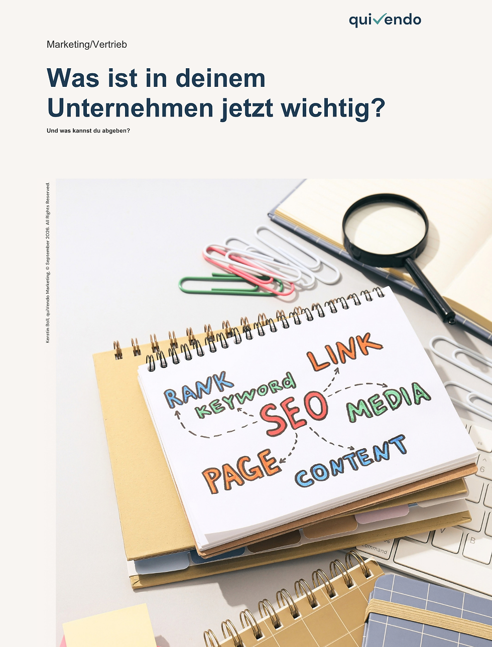Marketing Check Titelblatt