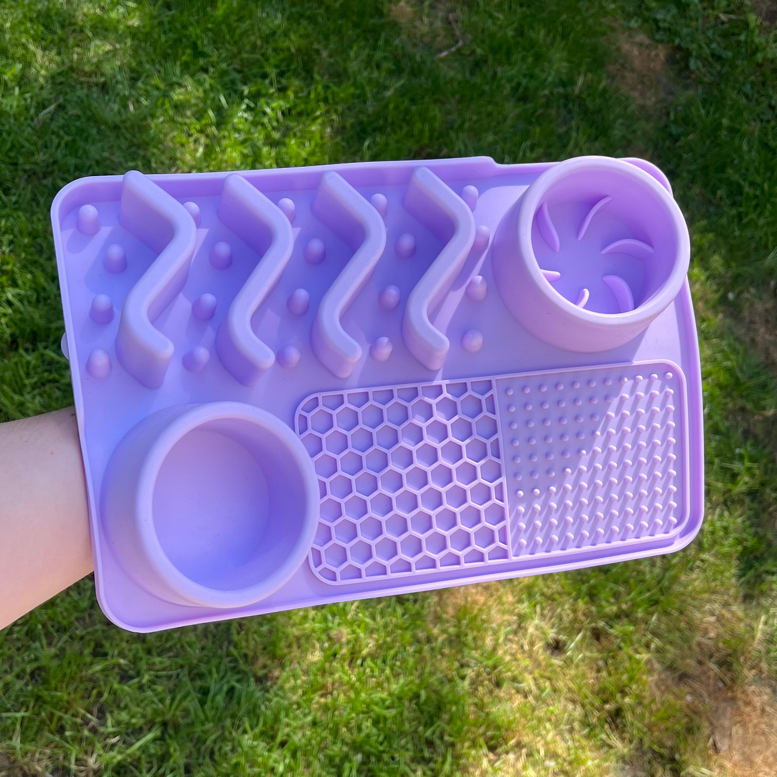 Puzzle enrichment mat | LILAC