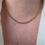 Thumbnail: Excellent antique facetted belcher chain 17 inches