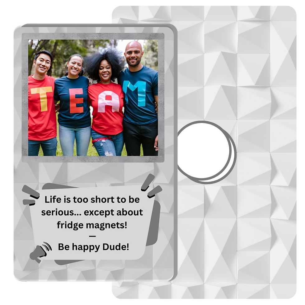Thumbnail: Customizable Fridge Magnet - Double Sided
