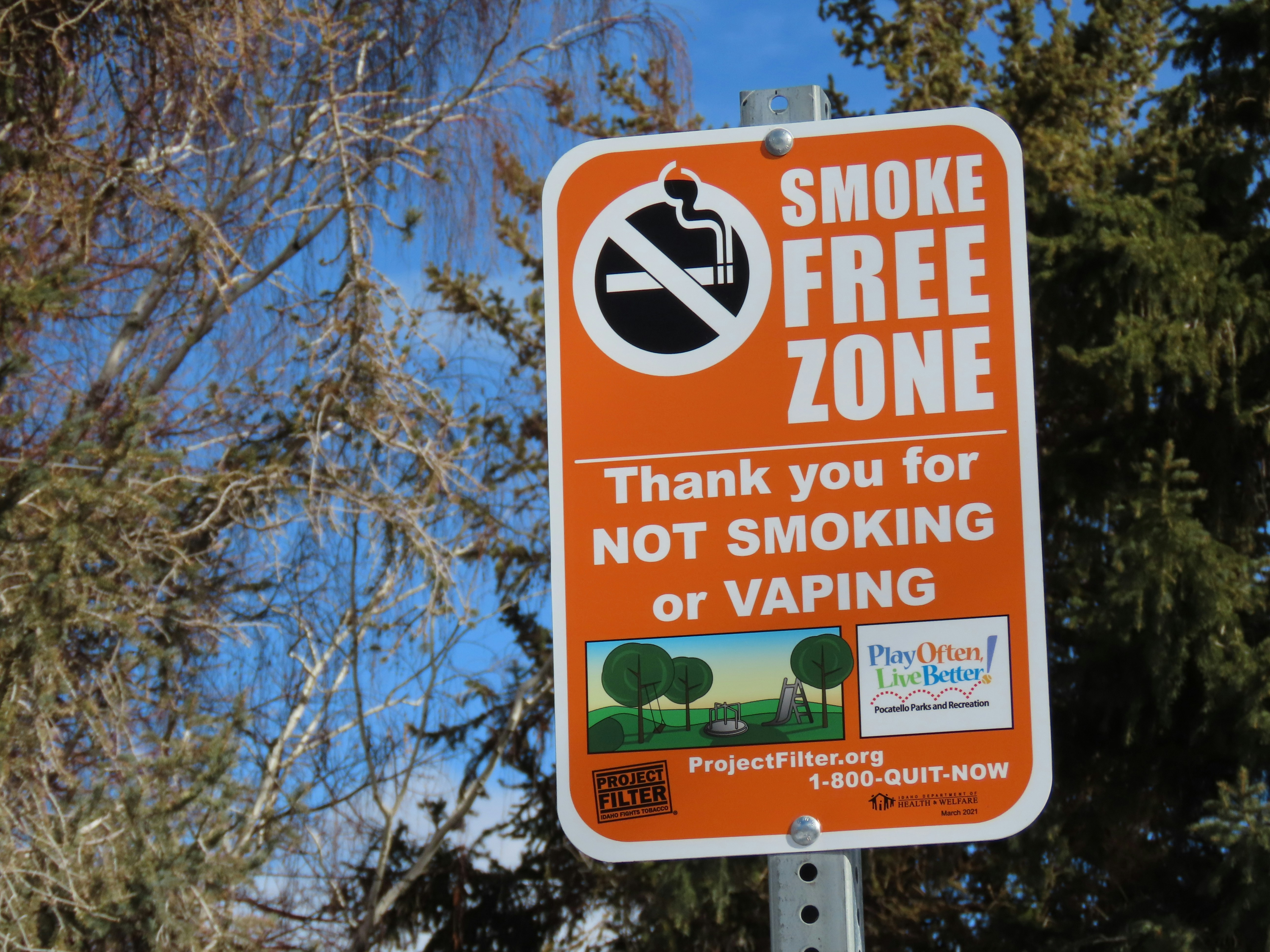 Stop smoking, stop vaping 