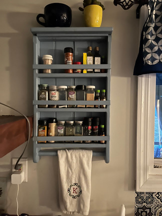 Custom Spice Rack
