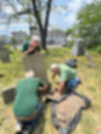 Community Cleanup at the Cemeteries