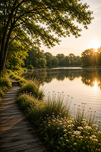Peaceful pathway representing personal growth, healing and emotional wellness through counseling