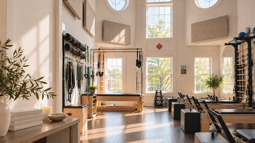 Year-round Shasta Pilates studio in East Hampton NY offering private and semi-private Pilates sessions