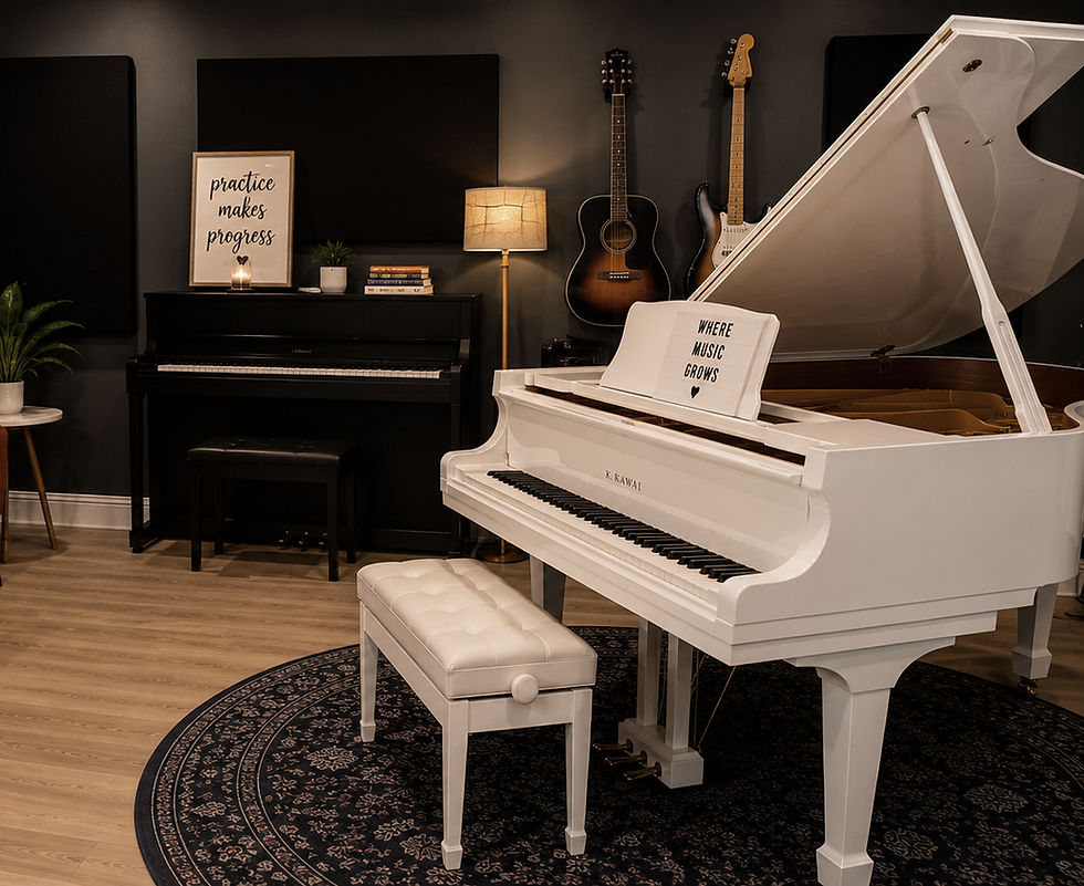 Professional home music studio providing private music lessons for children, teens, and adults in Stony Brook