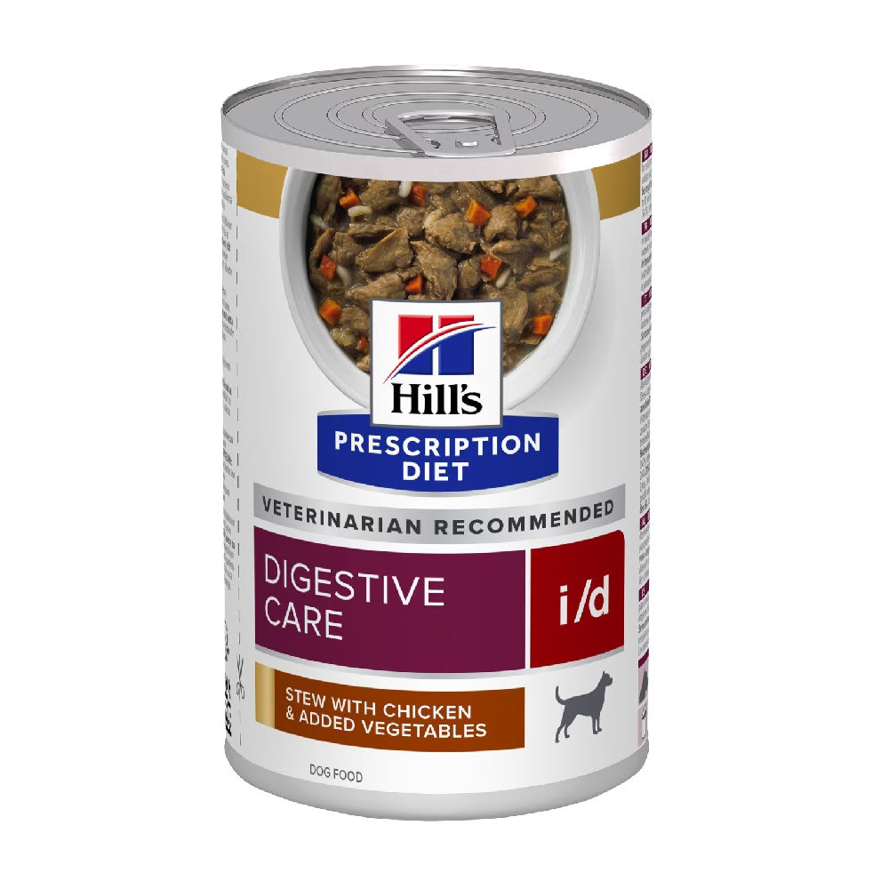 Hills Pd Lata Canine I/D Cuidado Digestivo Estofado 354Gr